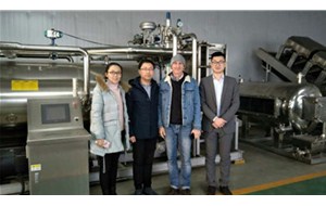 南非客戶來我廠考察全自動(dòng)噴淋殺菌釜達(dá)成合作意向！